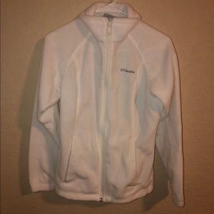 White Columbia fleece jacket